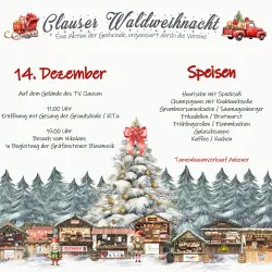Plakat Waldweihnacht