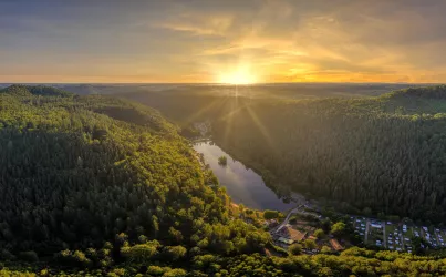 Luftbild Clausensee