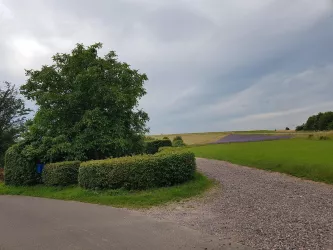 Blick auf den Rastplatz Orleberg