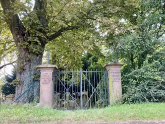Eingangstor Jüdischer Friedhof Essingen