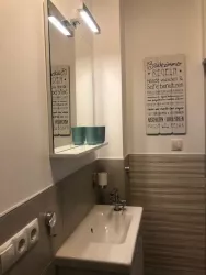 Waschbecken (© Ferienhaus Pfalzliebe)