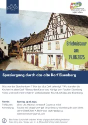 Spaziergang durch Eisenberg (© VG Eisenberg)