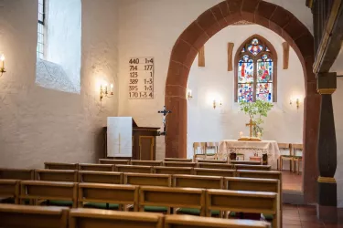 Innenraum Kirche Lohnsfeld