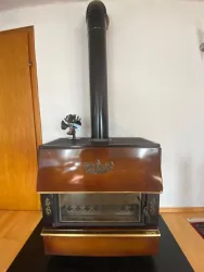 Kaminofen im Wohnzimmer