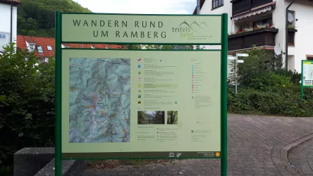 Wandertafel (© Verein SÜW Annweiler e.V.)