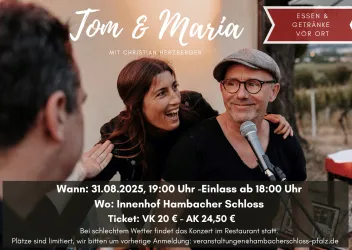 Tom und Maria Musikdinner (© Tom & Maria)
