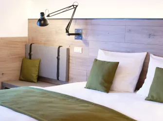 Gemütliche Sitzecke Doppelzimmer