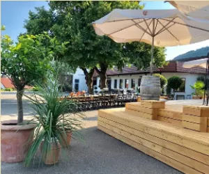 Terrasse ©Tafel & Wein