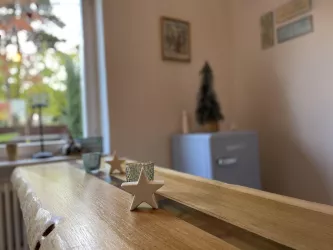 Sternchen auf dem Tisch