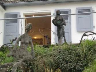 Eröffnung Brunnen im Garten (© Ulrike Fellner)