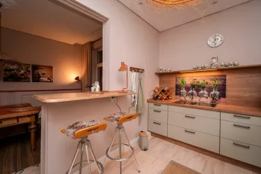 Kochen was das Herz begehrt - die Küche lässt keine Wünsche offen..