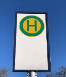 Bushaltestelle Römerweg (© TKS GmbH)