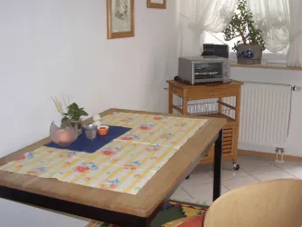 Essbereich in der Küche