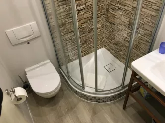 Rebstöckel Gästehaus Bad mit Dusche