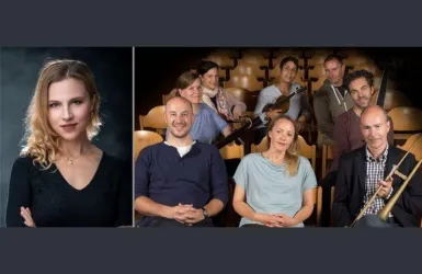 Johanna Pommranz und Capricornus Ensemble Stuttgar (© Daniel Schneider / Capricornus Ensemble)