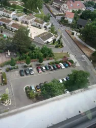 Ausblick vom Balkon