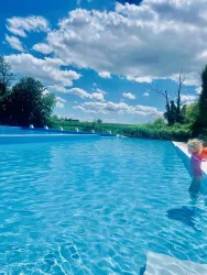 Freibad Duttweiler fußläufig 10min entfernt