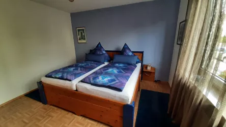 Das blaue Schlafzimmer