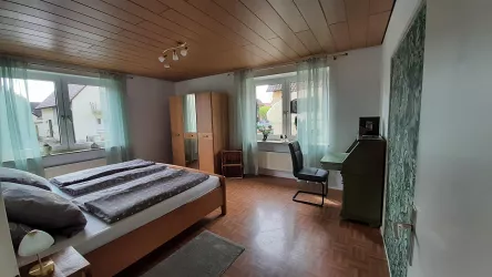 grünes Schlafzimmer