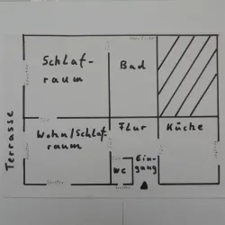 Grundriss Ferienwohnung