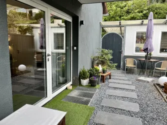 eingang Haus und minisuite Nova Civitas