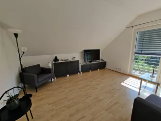 Blick ins Wohnzimmer
