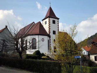 Wernersberg Kirche (© Archiv Verein SÜW Annweiler e.V.)