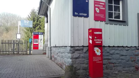 Bahnhof Schopp Ladestation (© Tourist-Info VG Landstuhl)