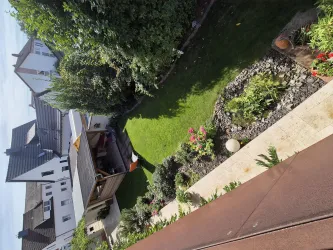 Blick vom Balkon FEWO