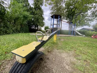 Wippe Spielplatz Gartenstraße Bornheim