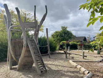 Klettergerüst Spielplatz Birkenstraße Bornheim
