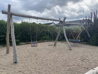 Schaukeln Spielplatz Birkenstraße Bornheim