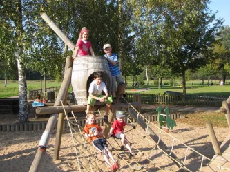 Spielplatz am Barfußpfad (© Michaela Herbort)