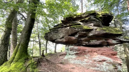 Aussichtsfelsen am Rumbergsteig