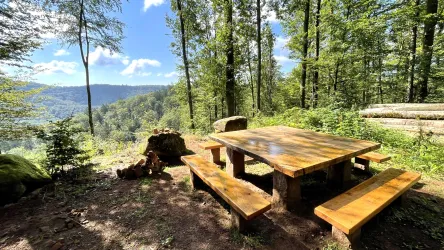Sitzgruppe am Rumbergsteig