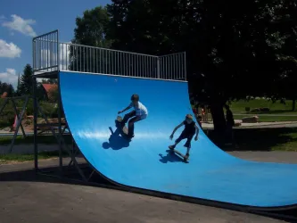 Heltersberg Skaterspielplatz (© Touristikbüro Holzland/Sickinger Höhe)