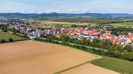 Kapellen-Drusweiler aus der Vogelüerspektive (© Tourismusverein Bad Bergzaberner Land e.V.)
