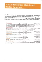 Lindenberger Steinbruch-Harter Knochen