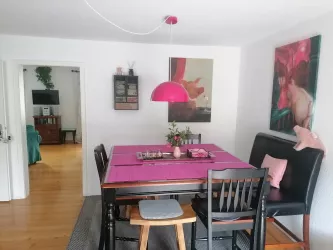 Küche mit Zugang zur Terrasse
