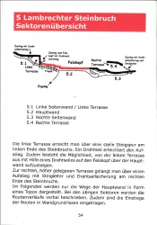 Lambrechter Steinbruch-Sektorenübersicht