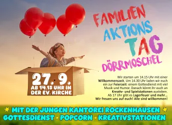 Familien-Aktionstag Dörrmoschel 27.9.2025 Flyer 