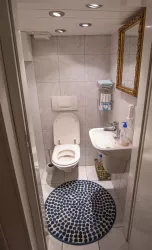 Separates WC Ferienhaus Trifels (© Andreas Becker)