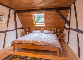 Ferienhaus Trifels 2. Schlafzimmer (© Andreas Becker)