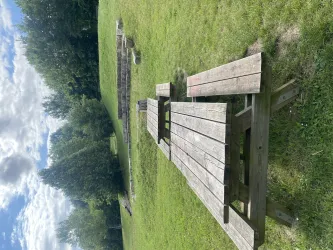 Picknickbank am Spielplatz