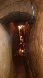 Blick in den BrunnenStollen