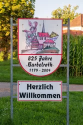 Willkommen in Barbelroth (© Tourismusverein SÜW Bad Bergzabern e.V.)