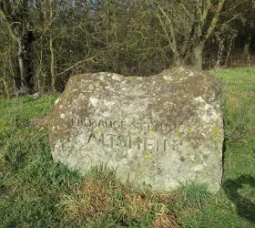 Zum Gedenken "Altsheimer Stein"