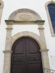Ev Kirche Ottersheim Portal Eingang