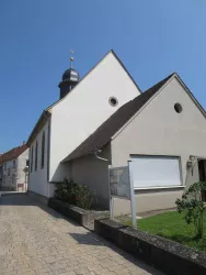 Ev Kirche Ottersheim Rückseite