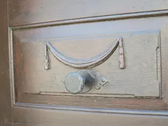 Ev Kirche Ottersheim Eingangstor Detail